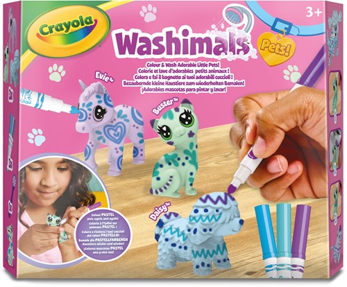Crayola Crayola - Washimals 3ct Pastel Pets