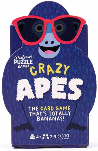 Professor Puzzle Kartenspiel Crazy Apes - strategisches Dschungelspiel