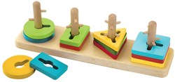 Edushape Verrückte Stäbe Puzzle