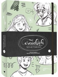 BBNC Skizzenbuch CreaChick Sage Green für Erwachsene - kreatives Papier