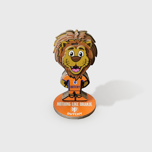 CreatorZ 3D Sports Heroes Spielfigur Dutchy - Niederländische Fußballmannschaft Fanartikel-2