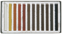Cretacolor Hartpastell-Set braun - 12 Farben für Kinder und Künstler