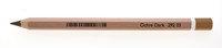 Cretacolor Farbstift Mega dunkelocker - extra dick und stark pigmentiert
