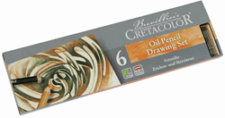 Cretacolor Cretacolor Olie Potloden Tekenset 6-delig