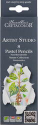 Cretacolor Cretacolor Pastellstifte Set Natur 8 Stück