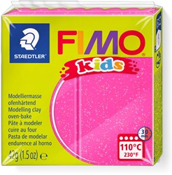 Fimo Modelliermasse Glitter Rosa 42g - Kreatives Spielzeug für Kinder