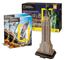 Cubic Fun 3D Puzzel National Geographic Empire State Building
