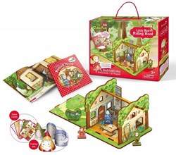 Cubic Fun 3D Puzzle - Little Red Riding Hood - Difficulty: 2/8 -  Teile