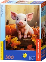 Castorland Puzzle Herbst Ferkel 300 Teile mehrfarbig-2
