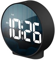 Digitale Wecker – Zwei Wecker – Dimmbar – USB- und AAA-Batterie – Für Kinder und Erwachsene – Uhr für Zuhause und im Urlaub – Wecker und Kinderuhr – WeckerDigitale Wecker – Zwei Wecker – Dimmbar