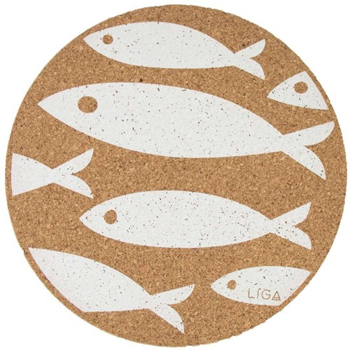 LIGA Platzset Fisch Set von 4 Stcke