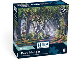 House of Puzzles Puzzle Dark Hedges 500 Teile Natur Landschaft