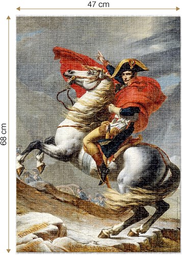 D-Toys David Jacques-Louis : Napoleon Bonaparte überschreitet die Alpen - 1000 Teile