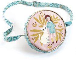 Djeco kleine Tasche Cat - elegante Kindertasche aus Baumwolle