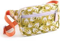 Djeco Bauchtasche - Kindertasche Baumwolle Vögel XS verstellbar