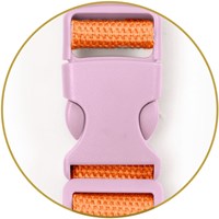 Djeco Bauchtasche - Kindertasche Baumwolle Vögel XS verstellbar-3