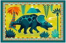 Djeco Briefpapier Set Dino Rock - Kreatives Schreibset für Kinder