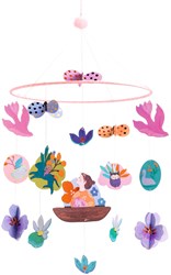 Djeco Baby Mobile Nature Mobile - FSC-zertifiziertes Papier