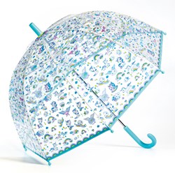 Djeco Regenschirm Unicorns - Kinderregenschirm mit Einhorn-Motiv