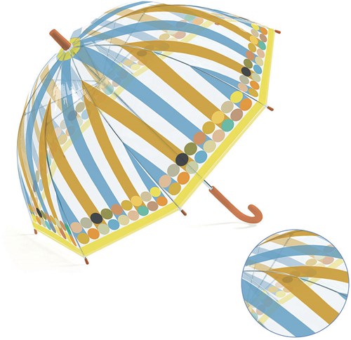 Djeco Regenschirm Kinder Graphic - bunter Kinderschirm Regen-2