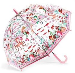 Djeco Regenschirm Meerjungfrau - Kinder Regenaccessoire Meerjungfrau