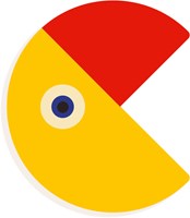 Djeco Holzbuchstabe C - grafischer Tierbuchstabe Kinderzimmer Dekoration