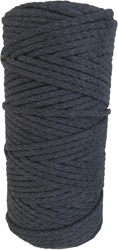 DekoArt DekoArt Makrameeschnur 4 mm 100 m Anthrazit