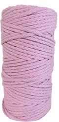 DekoArt DekoArt Makramee-Kordel 4 mm 100 m Hellviolett