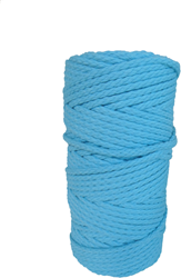 DekoArt DekoArt Makrameeschnur 4 mm 100 m Türkis