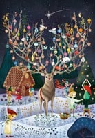 D-Toys Demeter Brigi - Rudolph, das Rentier mit der Roten Nase - 1000 Teile
