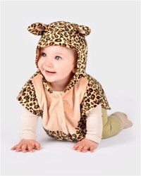 Den Goda Fen Cape Leopard Kinderkostüm 1-4 Jahre Verkleidung