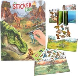 Depesche Dino World Stickerbuch mini Sticker Fun mit Dino Stickern