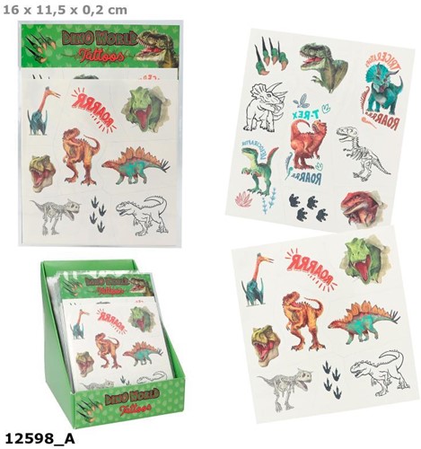 Depesche Dino World tattoos