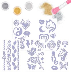 Depesche Glitzer Tattoo Set Ballett für Kinder - TOPModel