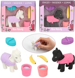 Miss Melody set met gummetjes