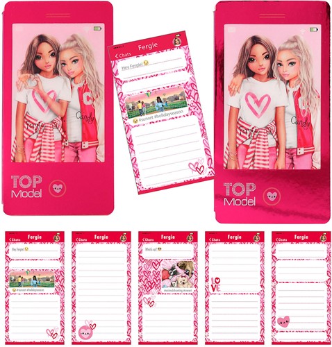 Depesche TOPModel Notizbuch Handy Design bunt und kompakt