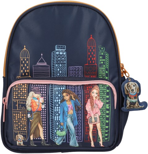 Depesche TOPModel Rucksack CITY GIRLS blau Schulranzen Mädchen