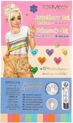 Depesche TOPModel Schmuckset Halskette und Armband - buntes Kinderschmuck
