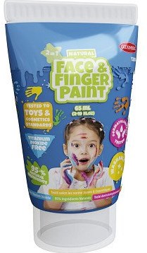 Gesichts- und Fingerfarbe Kinder grün 65ml sichere Spiel-Farbe