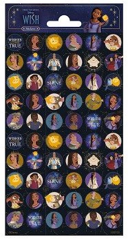 Totum Stickervel Disney Wish Mini - 60 Sticker für Kinder