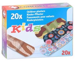 Kinderpflaster bunte Pflaster für Kinder 20 Stück mehrfarbig