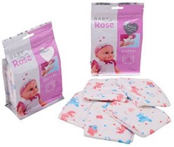 Baby Rose Luiers in Zak, 5st.