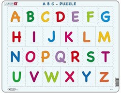 Legepuzzle Lernspiel Lesen Alphabet 26 Teile Karton