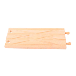 Bigjigs Holz Eisenbahn - Diamant Kreuzung - Spielzeug