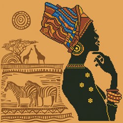 Diamond Dotz Diamond Dotz - African Elegance