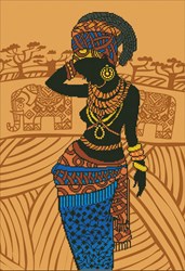 Diamond Dotz Diamond Dotz - African Princess