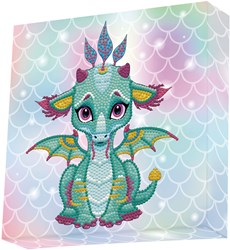 Diamond Dotz Diamond Dotz - Ariel The Baby Dragon