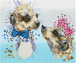 Diamond Dotz Diamond Painting Bastelset - Meerly Love 50x42cm