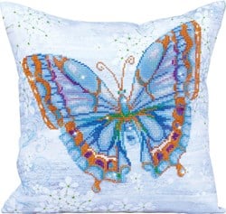 Diamond Dotz Diamond Painting - Schmetterling Blau - Kreatives Bastelset