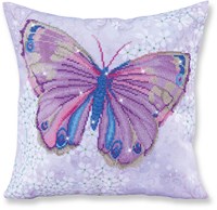 Diamond Dotz Diamond Painting - Lila Schmetterling - Kreatives Bastelset